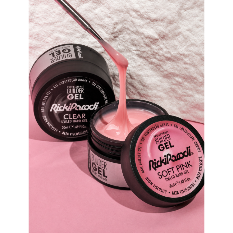Modelovací gel na nehty RICKI PARODI Clear Transparent - 50 ml