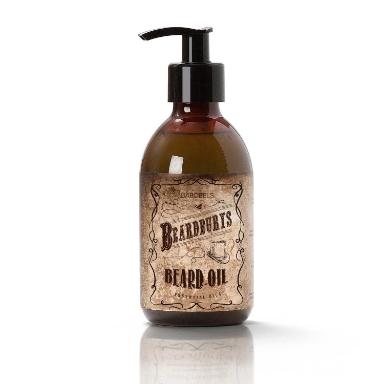 Olej na vousy BEARDBURYS Beard Oil - barber balení