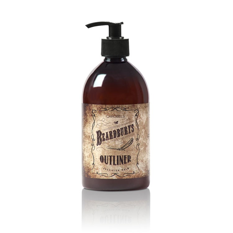 BEARDBURYS Outliner Emulsion - balzám na vousy - 500 ml.