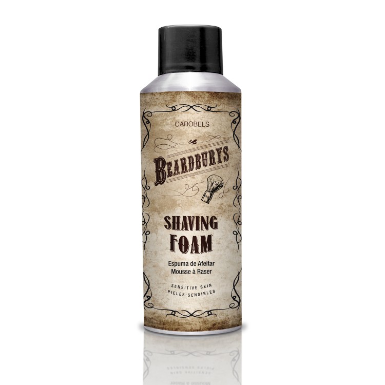 Holicí pěna ve spreji SHAVING-FOAM Beardburys - 200 ml. - proti podráždění