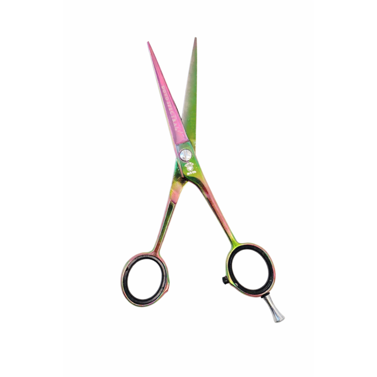 Kadeřnické nůžky DOVO 245 5585 SPECTRAL Red - 5,5"