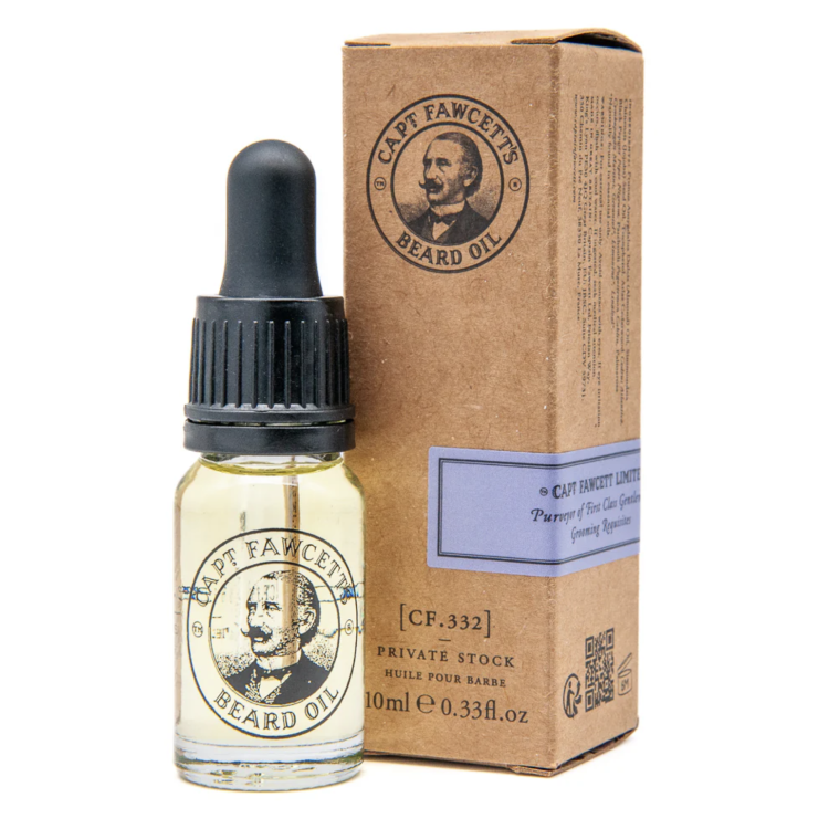 Olej na vousy Captain Fawcett - cestovní balení 10ml