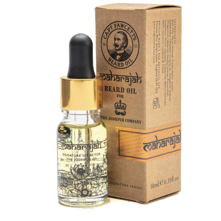 Olej na plnovous Cpt. FAWCETT - Maharajah - cestovní balení 10ml