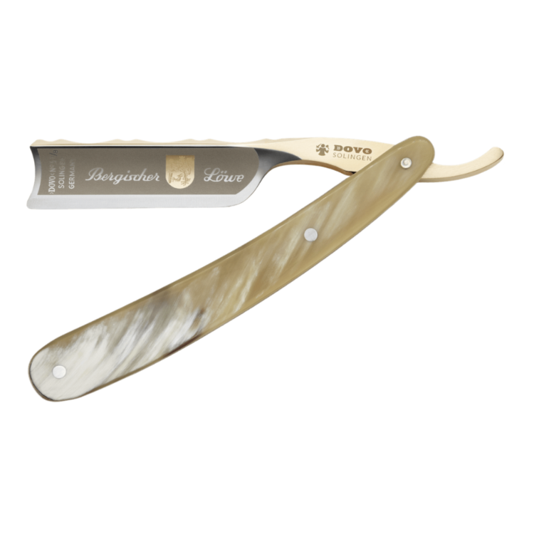 Břitva DOVO Solingen 3 580 N Bergischer Löwe - buvolí roh