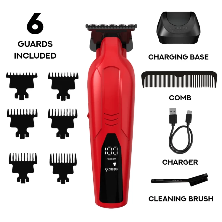 Střihací strojek SUPREME TRIM VADER LITE - red