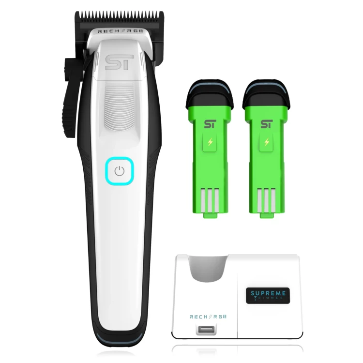 Střihací strojek STpro RECHARGE - white