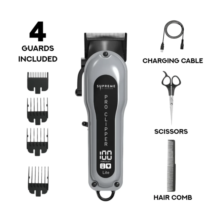 Střihací strojek STpro PRO CLIPPER Lite - gray