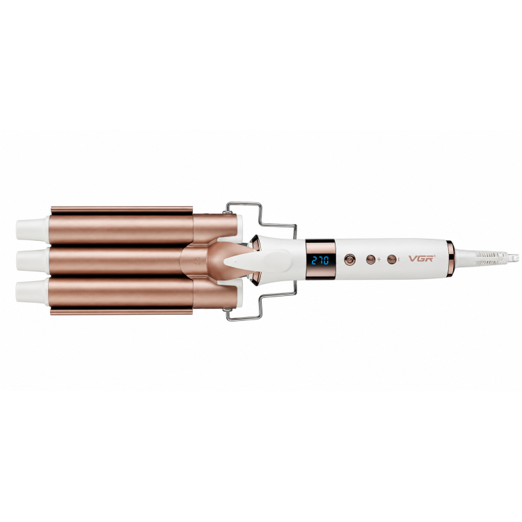 Krepovací kleště VGR V-599 - Professional 3 Barrel Curling Iron