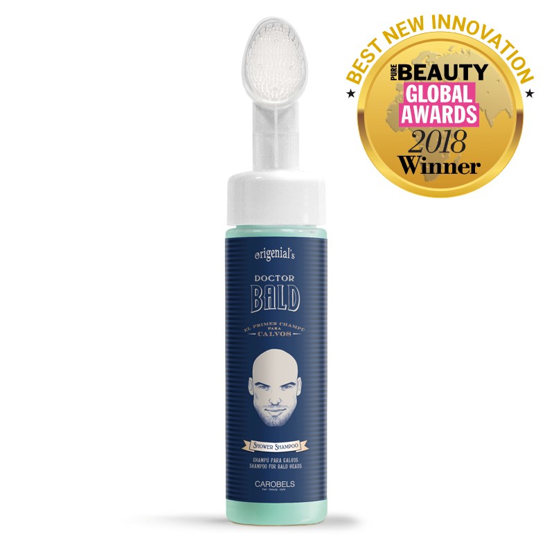 CAROBELS Cosmetics / BEARDBURYS Šampon na pokožku DOCTOR BALD Beardburys - 200 ml - pro muže bez vlasů