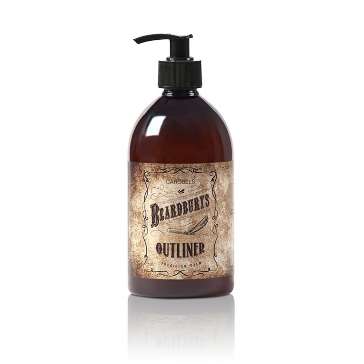 CAROBELS Cosmetics / BEARDBURYS BEARDBURYS Outliner Emulsion - balzám na vousy - 500 ml.