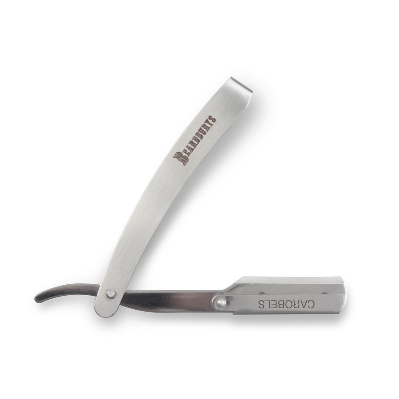 CAROBELS Cosmetics / BEARDBURYS Kadeřnická břitva BEARDBURYS Navaja Inox Safety
