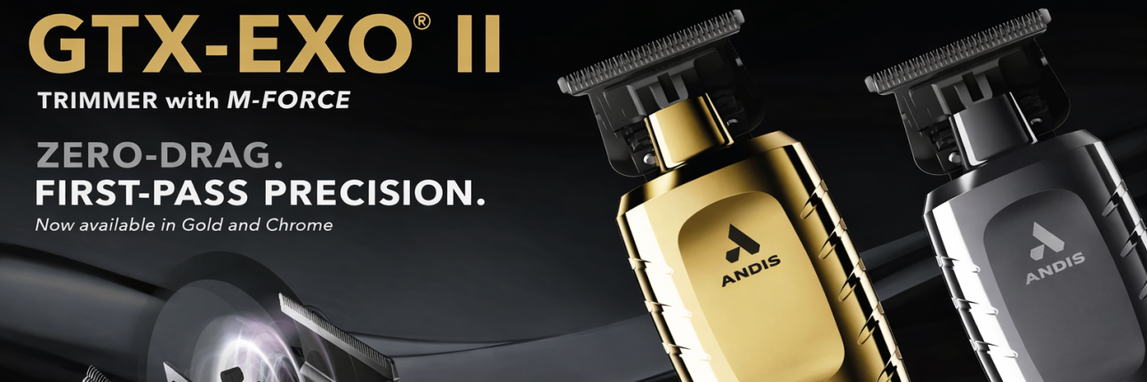 Konturovací strojky ANDIS GTX-EXO II s novou technologií M-Force