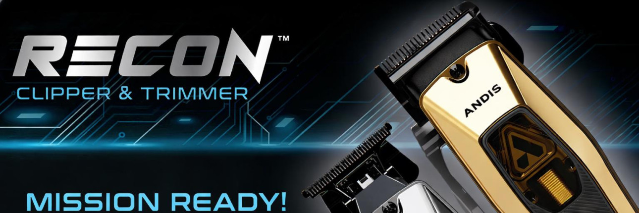 Nové střihací strojky ANDIS Recon