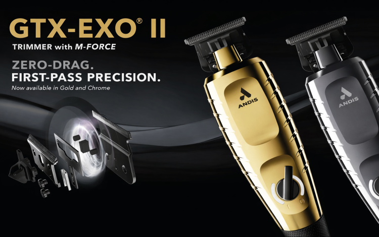 Konturovací strojky ANDIS GTX-EXO II s novou technologií M-Force