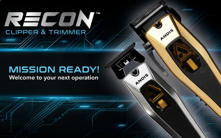 Nové střihací strojky ANDIS Recon