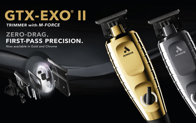 Konturovací strojky ANDIS GTX-EXO II s novou technologií M-Force