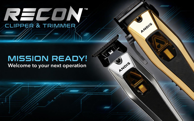 Nové střihací strojky ANDIS Recon